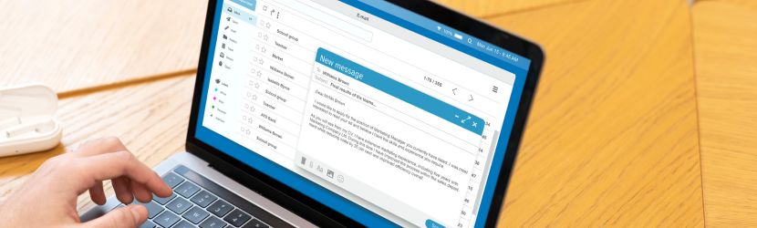 Work on the content of your email
