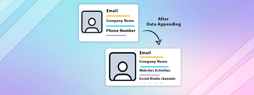 data appending fills data gaps